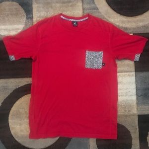 Jordan(Red) Pocket T-Shirt